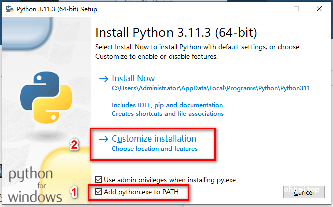 图片[3]-Python3.11.3 for win下载及安装 - SOHUB-SOHUB